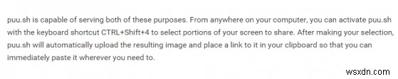 ถ่ายและแชร์ภาพหน้าจอของคุณได้อย่างง่ายดายด้วย Puu.sh