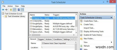 วิธีการเปลี่ยนชื่องานที่กำหนดเวลาไว้ใน Windows Task Scheduler