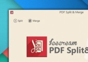 แยกและรวม PDF ใน Windows ได้อย่างง่ายดายด้วย PDF Split &Merge