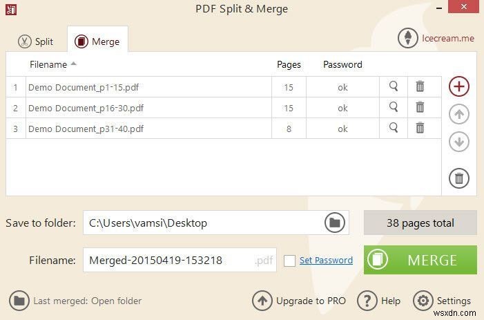 แยกและรวม PDF ใน Windows ได้อย่างง่ายดายด้วย PDF Split &Merge