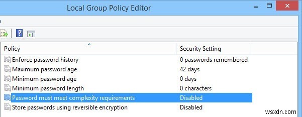 วิธีบังคับใช้กฎรหัสผ่านกับผู้ใช้ใน Windows