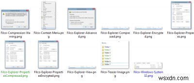 เปลี่ยนสีของชื่อไฟล์ใน Windows