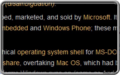 การใช้ Windows Magnifier และทางเลือกอื่นเพื่อให้อ่านบนหน้าจอได้ง่ายขึ้น