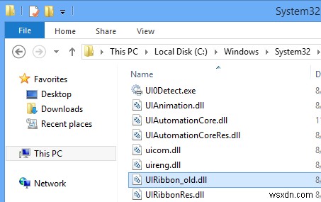 วิธีลบ Ribbon UI ออกจาก Windows 8.1