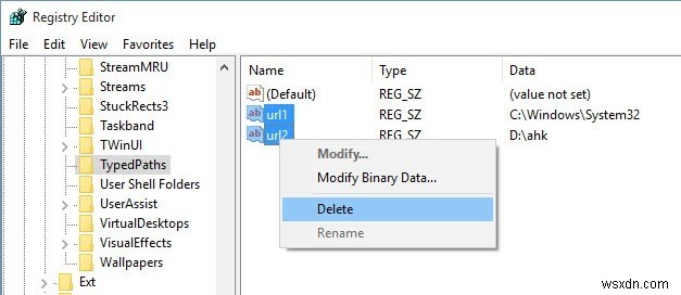 วิธีการลบประวัติแถบที่อยู่ของ Windows Explorer ใน Windows