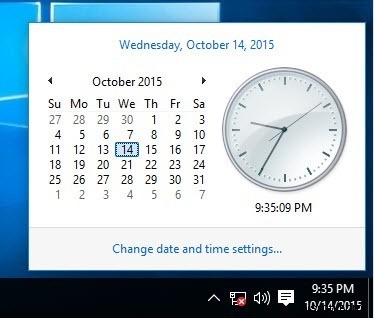 วิธีนำนาฬิกาเก่ากลับมาใน Windows 10