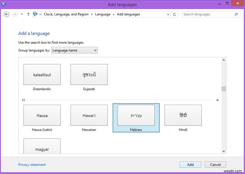 วิธีการเพิ่มแป้นพิมพ์ภาษาใหม่ใน Windows