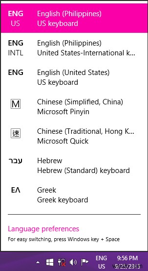 วิธีการเพิ่มแป้นพิมพ์ภาษาใหม่ใน Windows