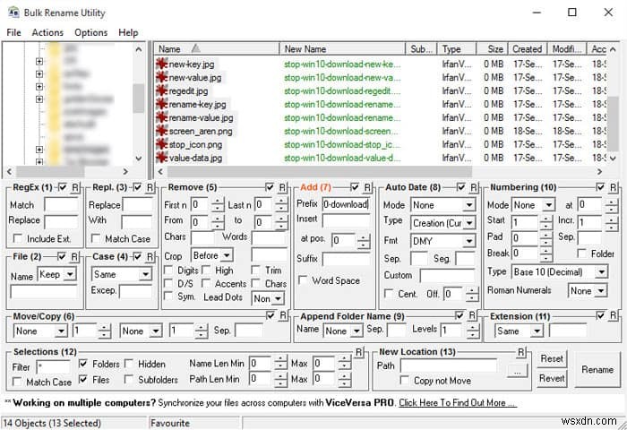 4 ของยูทิลิตี้การเปลี่ยนชื่อเป็นกลุ่มยอดนิยมสำหรับ Windows