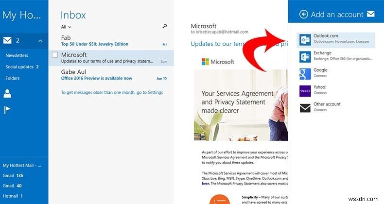 วิธีตั้งค่าแอป Windows 8 Mail เพื่อใช้ POP Mail