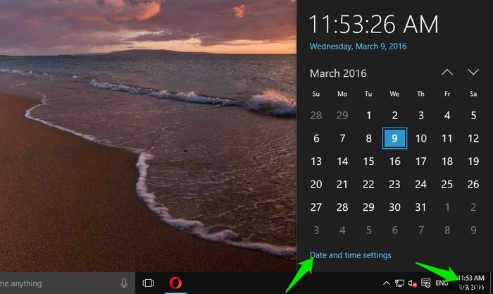 เพิ่มนาฬิกาหลายนาฬิกาใน Windows 10 สำหรับเขตเวลาต่างๆ