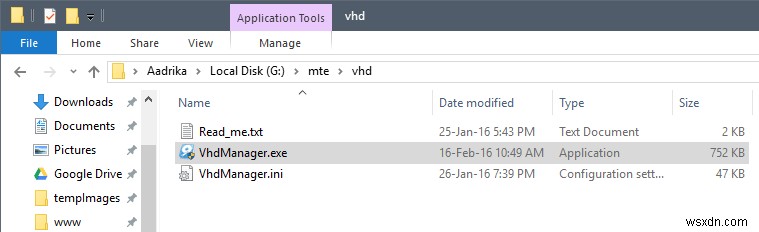 เมาต์และจัดการ VHD อย่างง่ายดายด้วยตัวจัดการ VHD อย่างง่าย