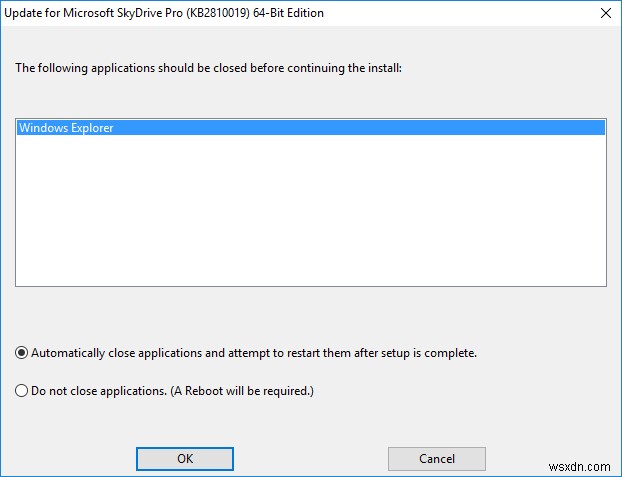 วิธีลบตัวเลือก “SkyDrive Pro” ออกจากเมนูบริบทของ Windows 10