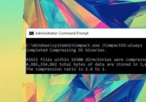 ฟีเจอร์ Compact OS คืออะไรใน Windows 10 และวิธีเปิดใช้งาน