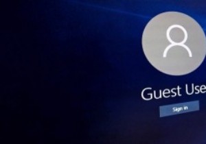วิธีสร้างบัญชีผู้เยี่ยมชมใน Windows 10