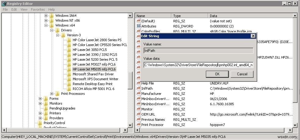 แก้ไข:Windows ไม่สามารถเชื่อมต่อกับเครื่องพิมพ์ผิดพลาด 0x00000057