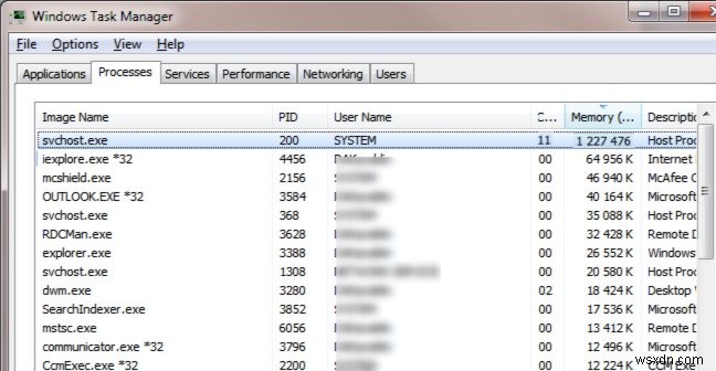 แก้ไขปัญหาการใช้งาน CPU และหน่วยความจำรั่วโดย Svchost.exe (wuauserv)