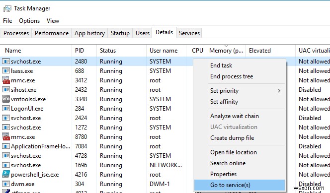 แก้ไขปัญหาการใช้งาน CPU และหน่วยความจำรั่วโดย Svchost.exe (wuauserv)