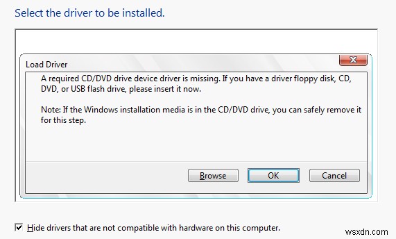 การเพิ่มไดรเวอร์ USB 3.0 ให้กับ Windows 7 ติดตั้งสื่อ