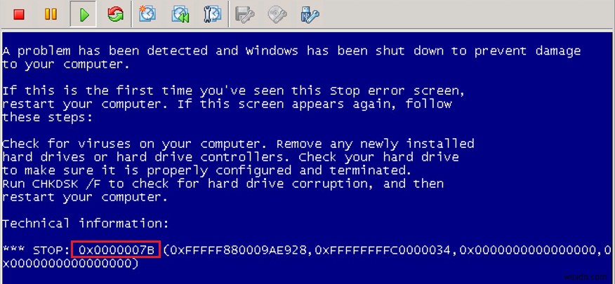 แก้ไข:ข้อผิดพลาด BSOD 0x0000007B ในการบู๊ตบน Windows 7 และ Server 2008 R2