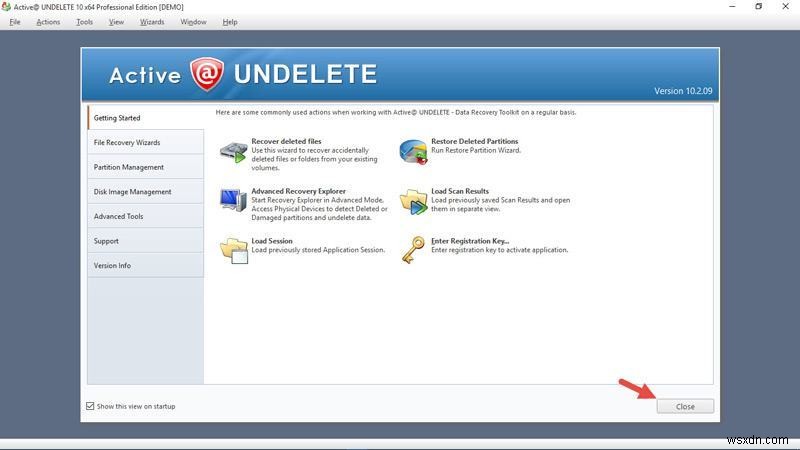 กู้คืนไฟล์ โฟลเดอร์ และพาร์ติชั่นที่ถูกลบอย่างรวดเร็วด้วย Active Undelete