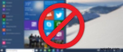 วิธีหยุด Windows ไม่ให้ดาวน์โหลด Windows 10