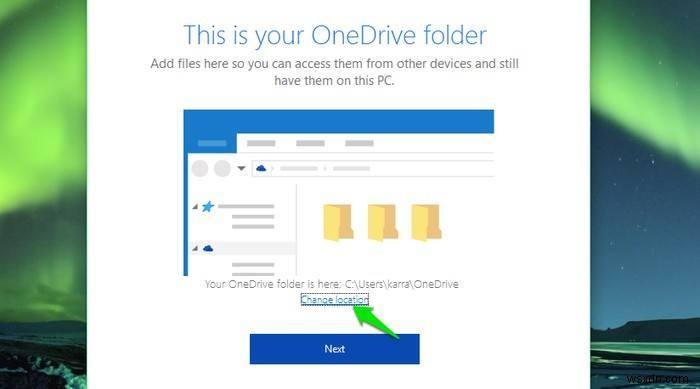 วิธีการย้ายโฟลเดอร์ OneDrive ใน Windows 10