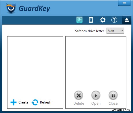 สร้างไดรฟ์ที่เข้ารหัสและรักษาความปลอดภัยโดยใช้ GuardKey