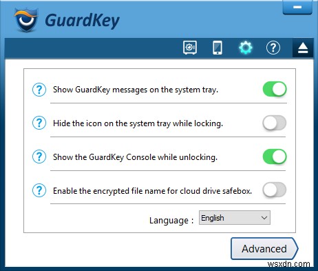 สร้างไดรฟ์ที่เข้ารหัสและรักษาความปลอดภัยโดยใช้ GuardKey