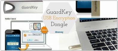 สร้างไดรฟ์ที่เข้ารหัสและรักษาความปลอดภัยโดยใช้ GuardKey