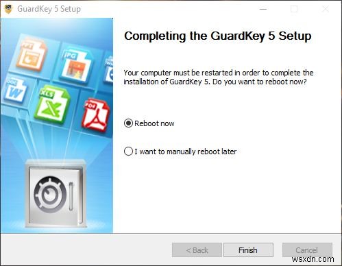 สร้างไดรฟ์ที่เข้ารหัสและรักษาความปลอดภัยโดยใช้ GuardKey