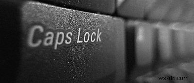 รับการแจ้งเตือนทุกครั้งที่คุณกดปุ่ม Caps Lock ใน Windows