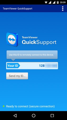 วิธีการมิเรอร์หน้าจอ Android โดยใช้ TeamViewer ใน Windows