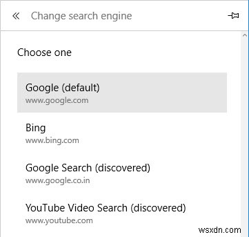 วิธีการเปลี่ยนเครื่องมือค้นหาเริ่มต้นเป็น Google ใน Microsoft Edge