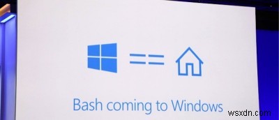 วิธีใช้ Bash บน Windows 10