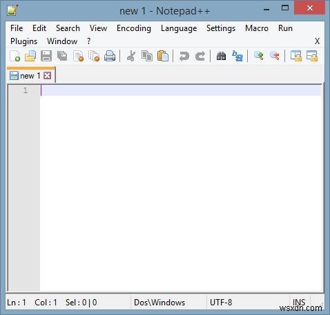 ทางเลือก Notepad อันทรงพลังสำหรับ Windows