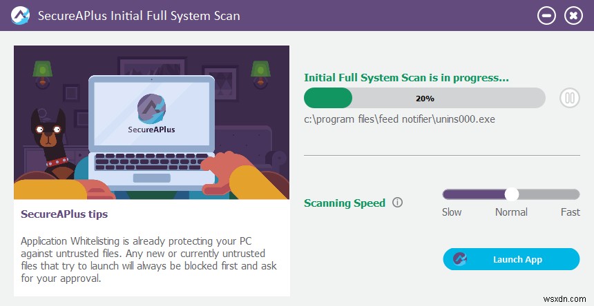 SecureAPlus:โปรแกรมป้องกันไวรัสบนระบบคลาวด์ฟรีที่มีพลังของเอนจิ้นป้องกันไวรัส 12 ตัว (รีวิวและแจกฟรี)