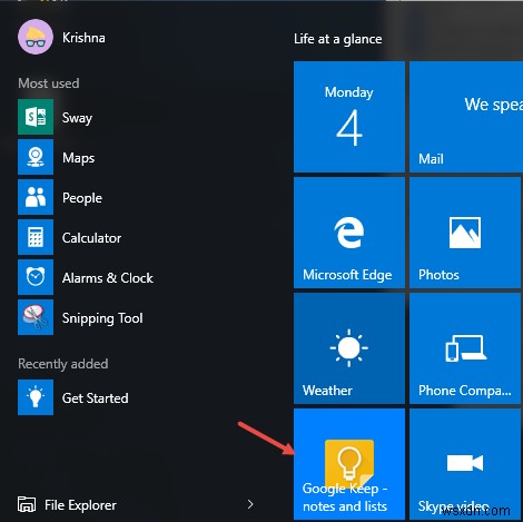 วิธีปรับแต่งไอคอนแอปในเมนูเริ่มของ Windows 10