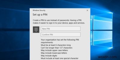 วิธีเปิดใช้งานความซับซ้อนของ PIN ใน Windows 10 และทำให้ PIN สำหรับเข้าสู่ระบบมีความปลอดภัยมากขึ้น