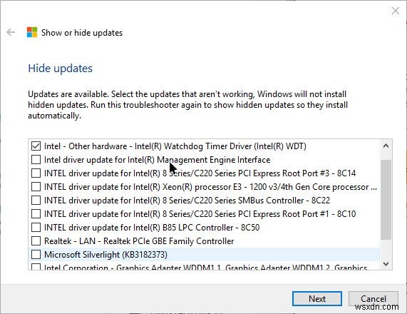 วิธีป้องกันการติดตั้งไดรเวอร์ที่ไม่ต้องการชั่วคราวใน Windows 10