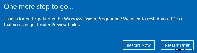 วิธีเป็น Windows Insider ใน Windows 10 PC