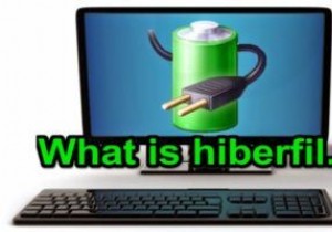 วิธีจัดการ hiberfil.sys ขนาดยักษ์ใน Windows