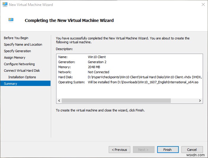 วิธีสร้างเครื่องเสมือนด้วย Windows 10 Hyper-V