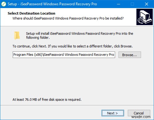 รีเซ็ตรหัสผ่านการเข้าสู่ระบบ Windows ด้วย iSeePassword Windows Password Recovery Tool