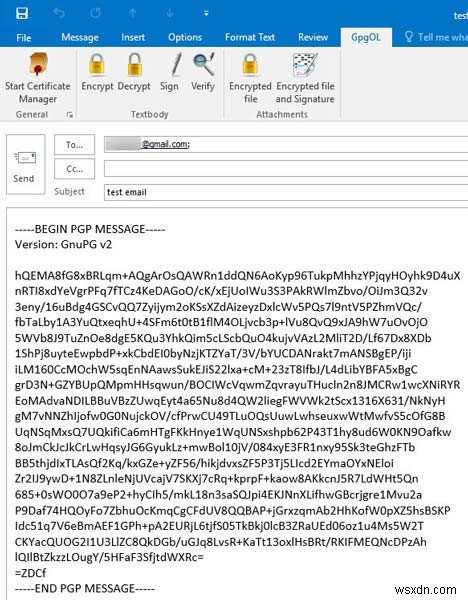 วิธีเข้ารหัสอีเมลใน Microsoft Outlook