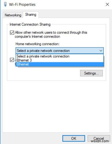 วิธีแชร์การเชื่อมต่ออินเทอร์เน็ตระหว่างพีซี Windows สองเครื่อง