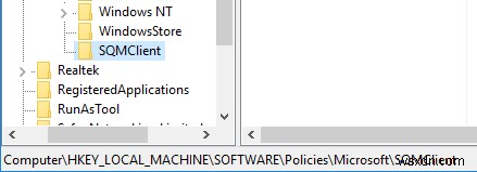 วิธีการยกเลิกโปรแกรมปรับปรุงประสบการณ์การใช้งานของลูกค้าใน Windows 10