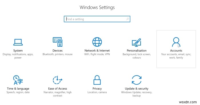 ควบคุมข้อมูลที่ Windows 10 ซิงค์บนอุปกรณ์ของคุณ