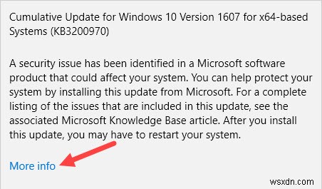 วิธีค้นหาประวัติการอัปเดตใน Windows 10