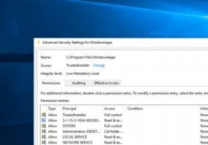 วิธีการคืนค่าความเป็นเจ้าของเป็น TrustedInstaller สำหรับไฟล์ระบบใน Windows 10
